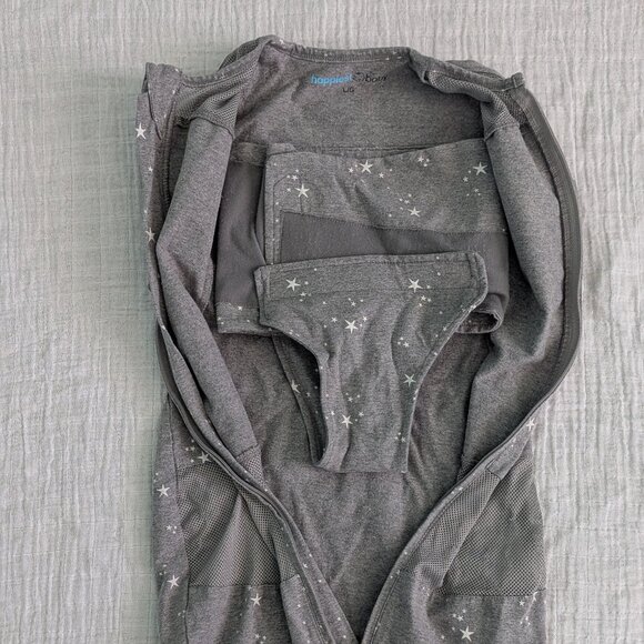 Happiest Baby SNOO Sleep Sack - Charcoal Stars - Picture 2 of 3